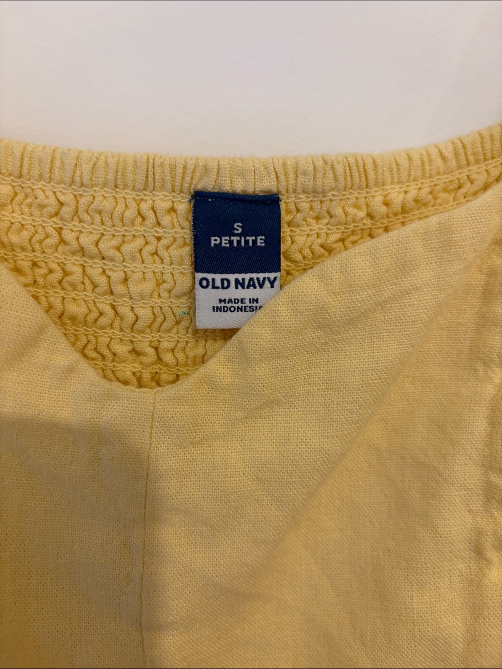 Old Navy Pale Yellow Midi Slip Dress - Picture 2 of 3